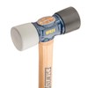 ESTWING Rubber Mallet - 24 oz Double-Face Hammer with Soft/Hard