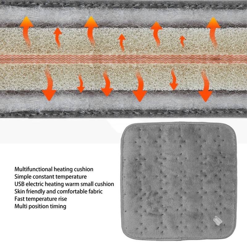 Car Heating Pad Multifunctional USB Mini Heated Travel Car Pad