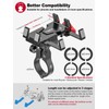 Tiakia Bike Phone Mount Holder, Aluminum Motorcycle Phone Mount, Handlebar
