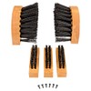 Scrusher Deluxe Boot Cleaner Replacement Brush Set - Five Pieces