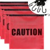 Safety Flag With Bungee Cord - Caution Warning Mesh Flag,