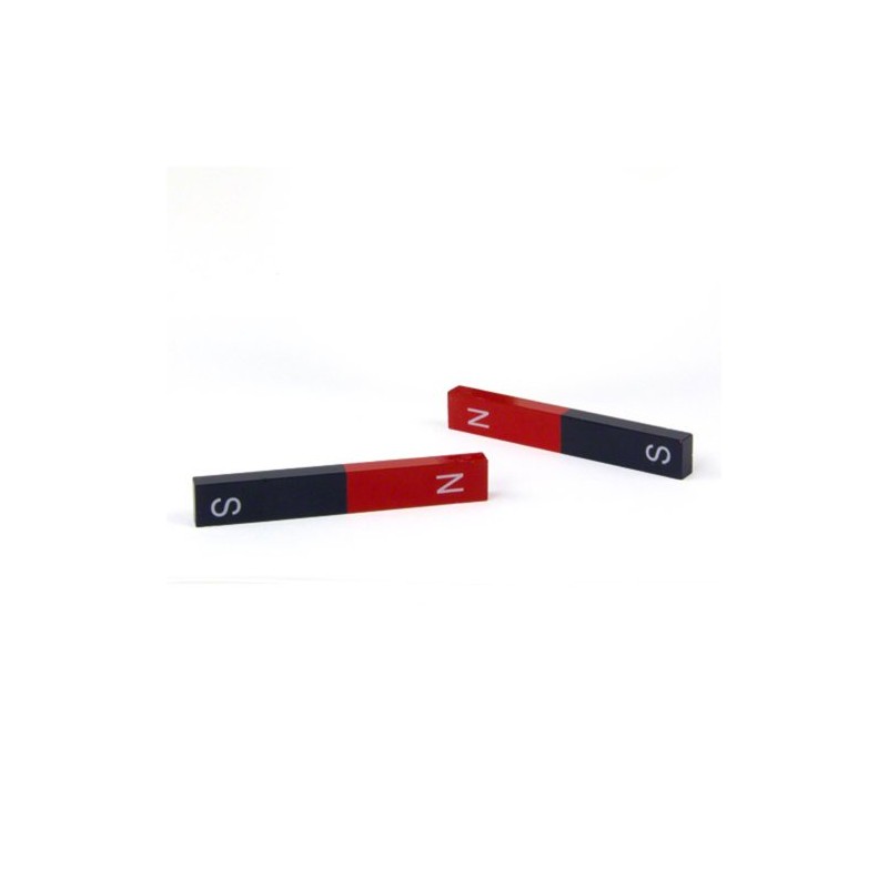 2 Educational Alnico Bar Magnet for Science, Education, Experiments, Students,