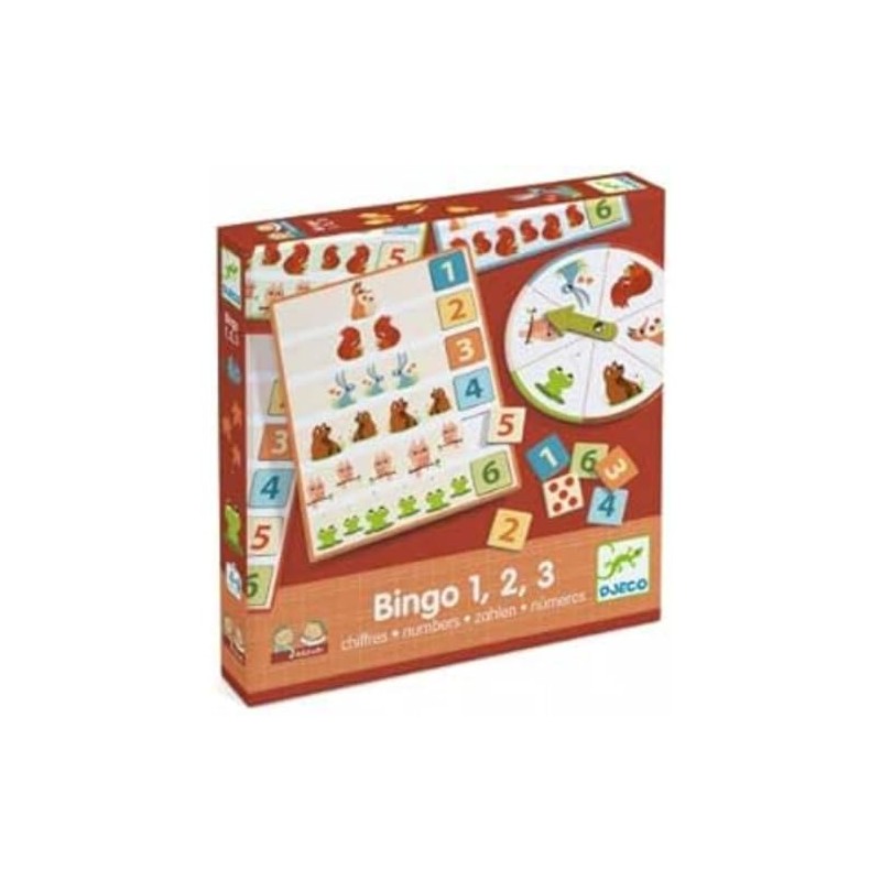 DJECO 38258 Educational Games, Colourful, S