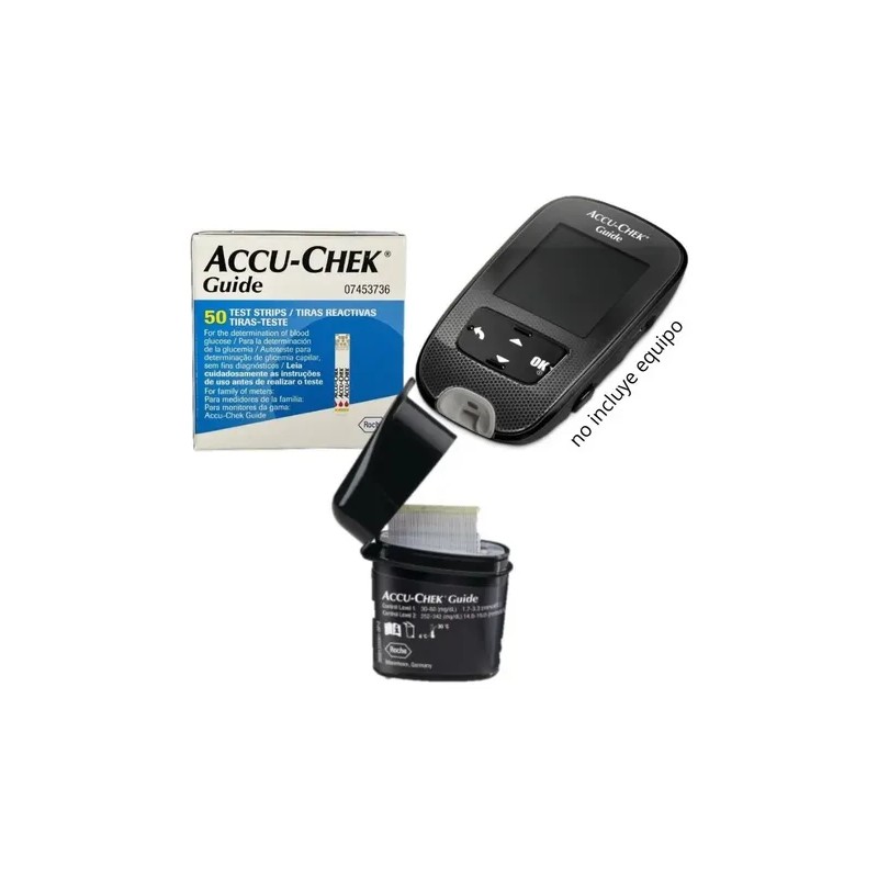 Accu Check Guide Tiras Reactivas 50 Pzas