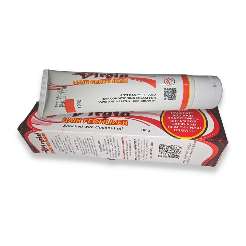 Virgin Hair Fertilizer - Fast Hair Growth Cream (100g)