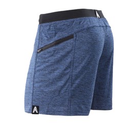 Anthem Athletics Hyperflex - Pantalones cortos de entrenamiento para hombre de 5, 7 y 9 pulgadas, con bolsillo con cierre para correr, entrenamiento deportivo y gimnasio, Iron Navy G2, Small