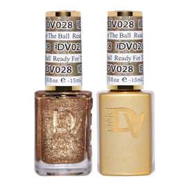 DND Gel Diva Polish Set - 1 each of Gel Polish and Nail Polish, 028 Ready For The Ball, 0.5 Fl Oz