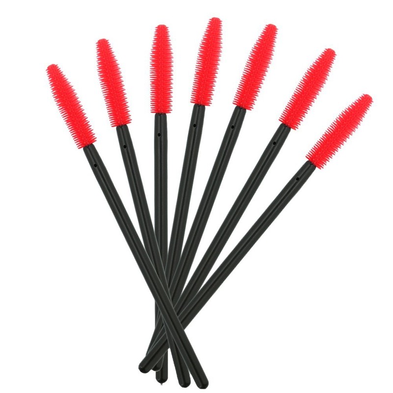 ADAMAI ADAMAI Professional Disposable Silicone Eyelash Mascara Brushes Wands Applicator