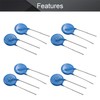 Fielect 10Pcs Voltage Dependent Resistors AC 175V 14D271K/F7.5 Radial Lead