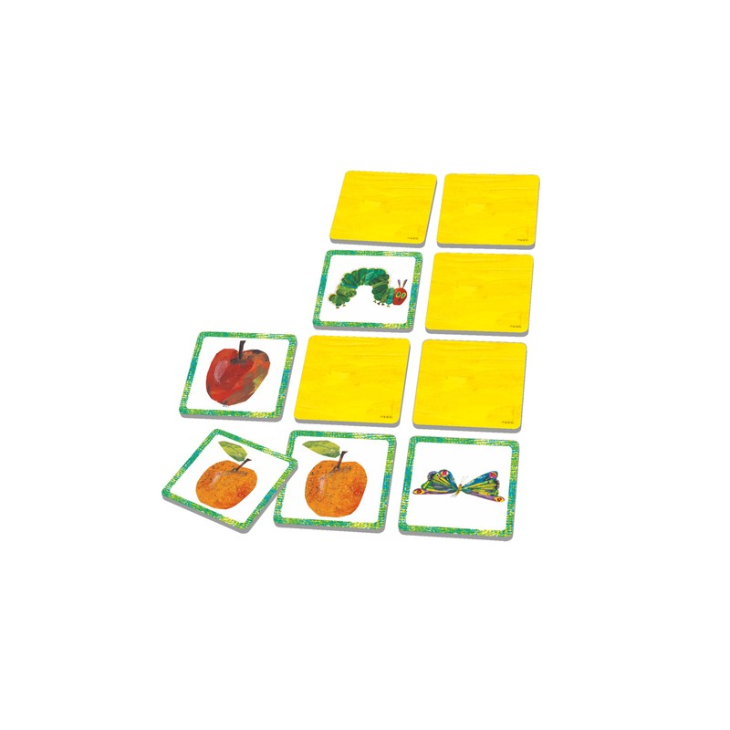 Schmidt Spiele 40455 Die Kleine Raupe Nimmersatt, Memo und Legespiel