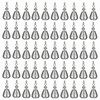 Magnoloran 50Pcs Waterdrop Fishing Weights Sinkers Casting Fishing Weights Drop