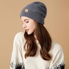 Hysnan Merino Wool Beanies Winter Hats for Women Men Knit