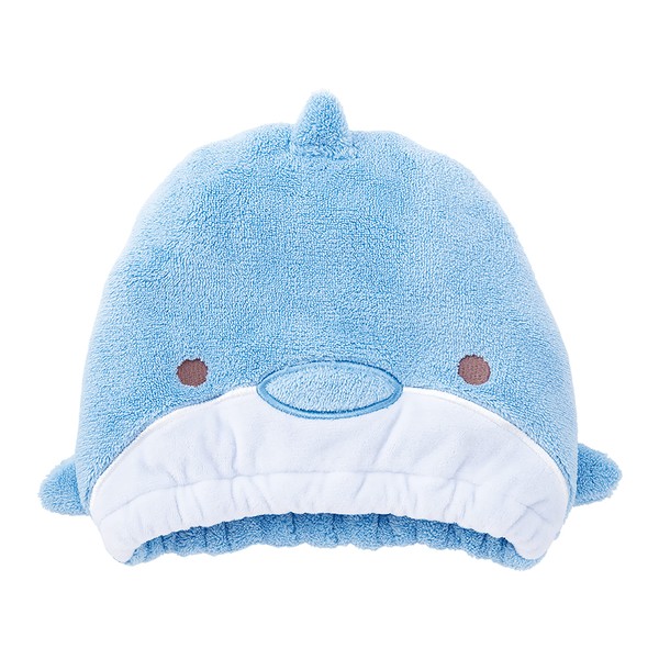 Libuhahato 17813-61 Hair Cap, Animal Pussy Towel, Dolphin (Total Length: