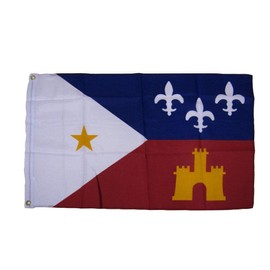 Trade Winds 2X3 Louisiana Acadiana SuperPoly Flag 2'x3' Banner Grommets Premium Fade Resistant