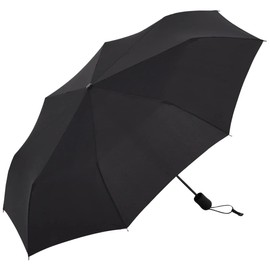 UNIQLO ユニクロ UV Cut Compact Umbrella (55cm Main Rib) (UPF40) Suitable for Sun and Rain, Rotating Design, Comes with Original Microfiber Cloth (Black)