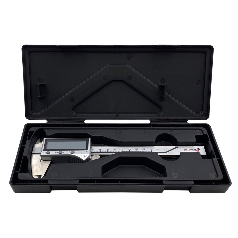 PAULIMOT Vernier Caliper Digital 0-150 mm Stainless Steel IP67