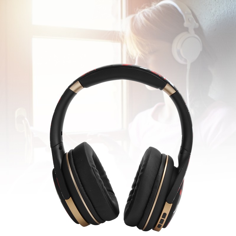 ELA1 Bluetooth 5.0 Wireless Motion Noise Cancelling Headset Graffiti Popular