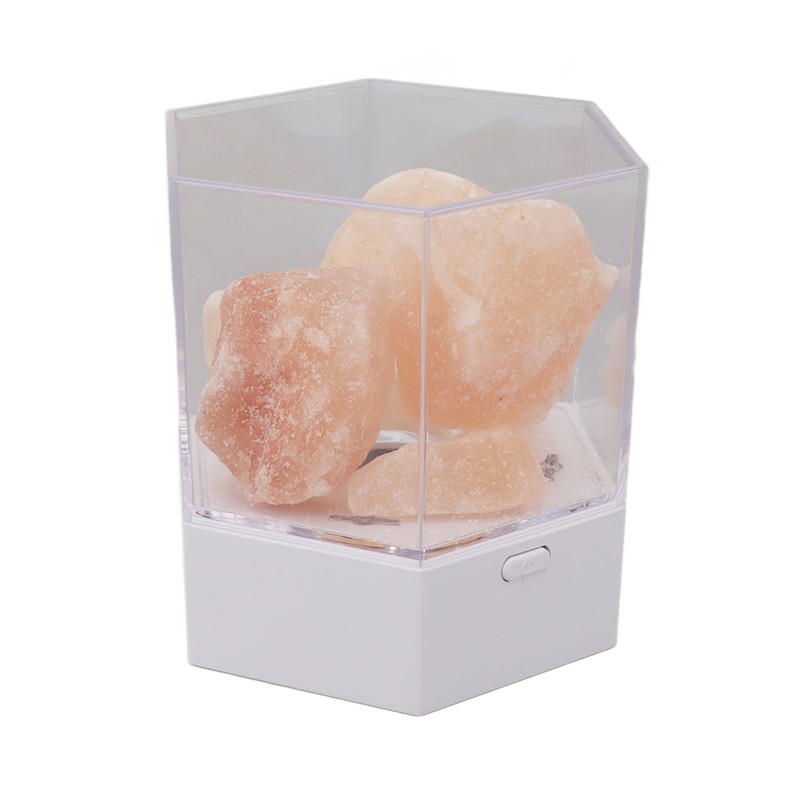 Himalayan Salt Lamp LED RGB Dimmable USB Decorative Essential Oil