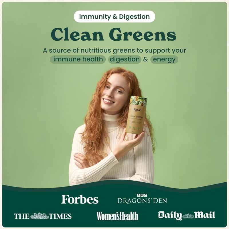 Rheal Clean Greens 150g | 30 Servings | Daily Source