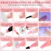 Kit Para Uñas Polygel De Completo Acrilicas Slip Solución
