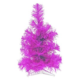 HAB & GUT -XM071- Artificial Christmas tree/coloured fir purple - Height: 11,81 inch - 30 cm