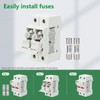 Wengart Fuse Socket RT18-32X, Suitable for RT18 RO15, 2-Pin 10