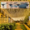 VVHFXD Pack of 22 Screw Hooks, Stainless Steel, Black, with