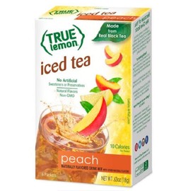 True Lemon Peach Iced Tea, 6 ct 12 pack