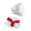 Wakects Pet Chef Hat, Pet Cooking Costume, Adjustable Size, Breathable,
