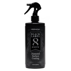 Pinnacle Black Label Diamond Surface Coating | Advanced Protective Formula for Lasting Shine | Hydrophobic & Durable Finish for Various Surfaces | PBL-400 | 8 oz