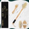 DEBETOOL Dry Brush Set for Body & Face - Dry