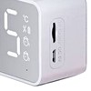 Bluetooth Speaker Alarm Clock Multifunction Electric Alarm Clocks Mirror Surface