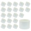 Luomorgo 1/2" PVC Pipe End Cap Fitting, 20 Pack Pipe