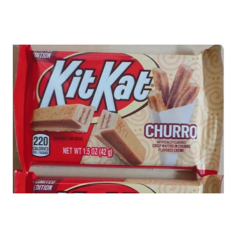 KitKat (2)Kit Kat Holiday Churro flavored - LIMITED EDITION 1.5