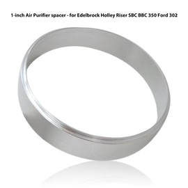 Gxcdizx Upgraded 1 Inch Air Cleaner Spacer Fits for Carburetors with a 5 1/8" Opening Works for Rochester