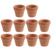 Toddmomy 10Pcs Mini Terracotta Pots Clay Pottery Planter Succulent Nursery