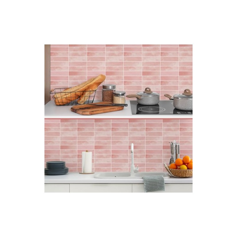 Peel and Stick Backsplash 3D Wall Tiles,Self-Adhesive,Oil Proof,Waterproof, Removable Wall