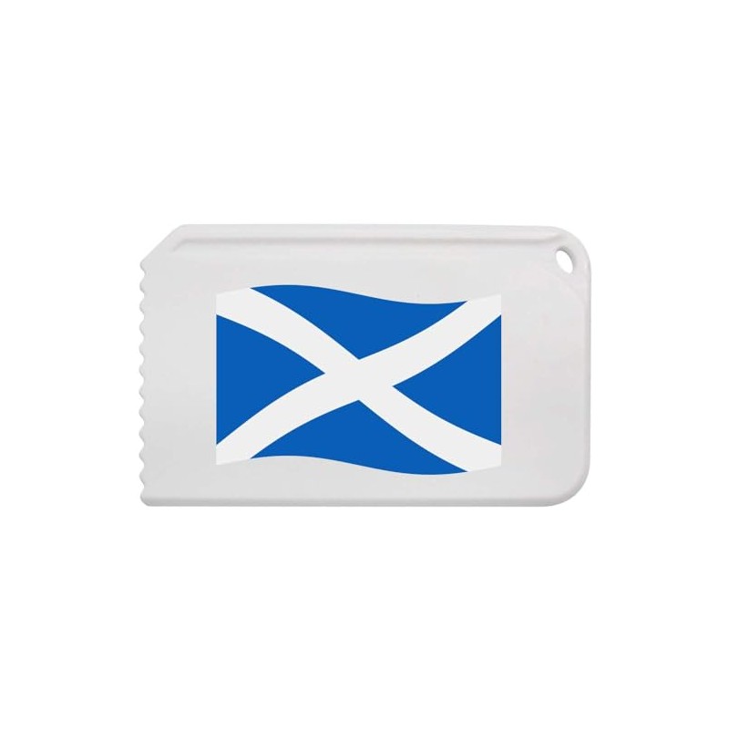 Azeeda 'Waving Scottish Flag' Plastic Ice Scraper (IC00034431)