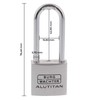 Burg Wächter 30 45 Burg Padlock 770 HB Alutitan, 30