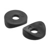 uxcell 10Pcs 8 x 25 x 3mm Plastic Round Washers,