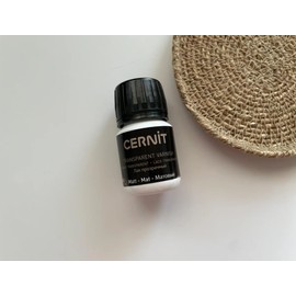 Cernit CE3050030001C - Bottle Water Based Varnish, Highly Resistant, 30 ml, Ideal for Painting, DIY and Craft Projects, Matt Transparent, Pack of 1