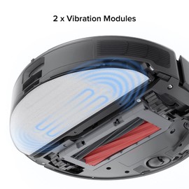 roborock Mop Cloth for S8 Pro Ultra Robot Vacuum, with Dual Sonic Vibrations Modules (2 Pcs Included), Mop Pad Replacement Accessories for Robot Vacuum Cleaner