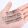 JeryWe 18 Pairs 18G Stainless Steel Stud Earrings Piercing for