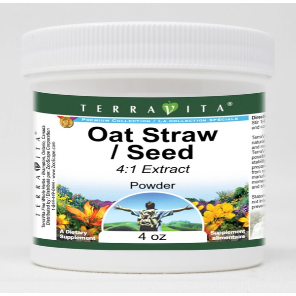 Terravita Oat Straw/Seed 4:1 Powder (4 oz, ZIN: 520979) -