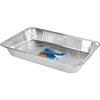 Sterling Ventures Large Rectangle Disposable Aluminium Foil Trays 52 x
