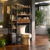 Over The Toilet Storage with 2 Drawers - 7 Tier