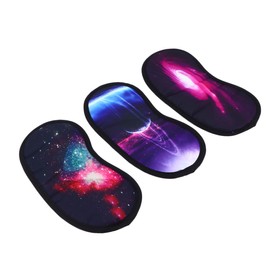 FOMIYES 9 Pcs Goggles Silk Sleep Sleeping for Men Satin Eye Pillow Eye Cover for Eye Patch Sleep Adjustable Blindfold Double Layers Eye Cover Eye Sleeping Sleep Eye Bag