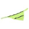 2pcs/set Pet Dog Reflective Saliva Towel Triangle Scarf (Fluorescent Yellow