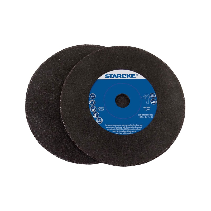 4" x 1/16" x 3/8" Ceramic Cutoff Wheels (5 Pack)