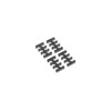 Alphacool 24752 Eiskamm X6-3mm black - 4 pcs Modding Eiskamm